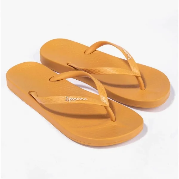 ANATOMIC COLORS Ladies Vegan Flip-Flops Tan