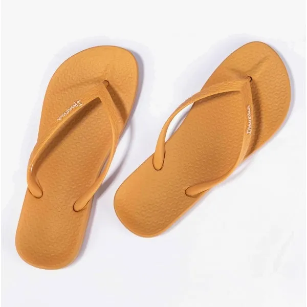 ANATOMIC COLORS Ladies Vegan Flip-Flops Tan
