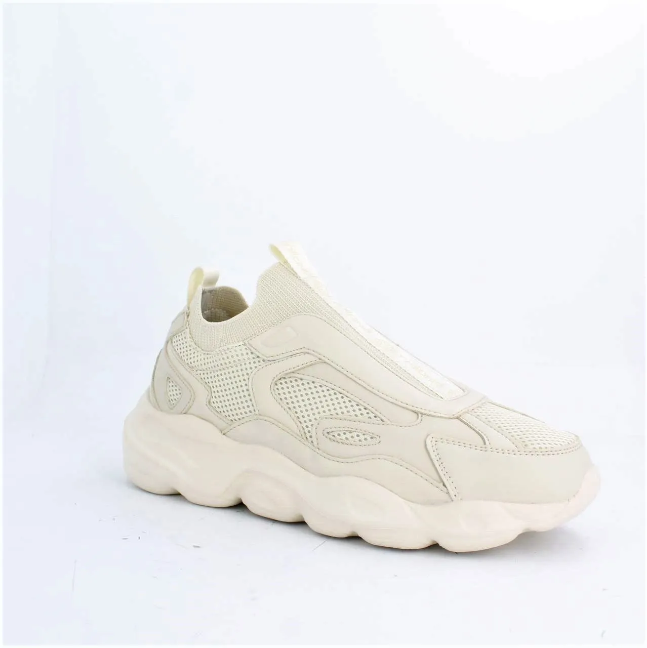 ECOLITEKNIT TRAINERS - BEIGE